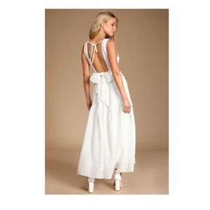 COPY - Lulu’s What A Trend Tie Back Tiered Dress